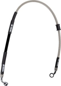 MOOSE RACING Stainless Steel Braided Brake Line 