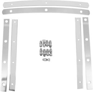 Replacement Fats/slim Windshield Straps Polished