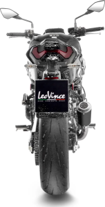 Tobă de eșapament LeoVince LV-10 Black Edition Slip-On pentru Kawasaki Z900, 3, nordicamoto.ro