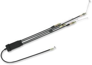 Black Vinyl Throttle Cable Black