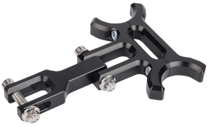 Gauge Relocation Bracket Black, Anodized, 2, nordicamoto.ro