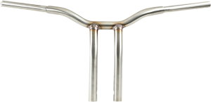 Kage Fighter Welded Bent-riser Handlebar Silver