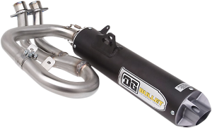 Bullet Complete Exhaust System Black, 2, nordicamoto.ro