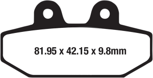 Sintered Metal Harley/buell Brake Pads