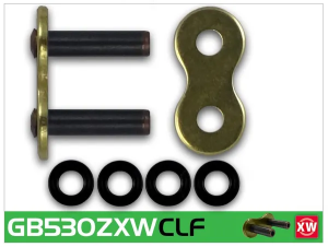 530 Zxw Drive Chain Connecting Link Gold