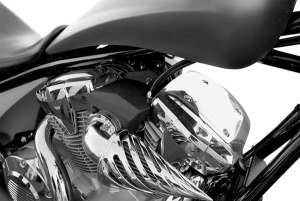 Throttle Body Cover Black, 1, nordicamoto.ro