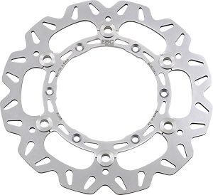 Cx Extreme Motocross Brake Rotors Silver