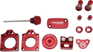 Bling Pack Kit Red, Anodized