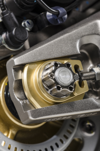 Acn Titanium Rear Axle Nuts Raw