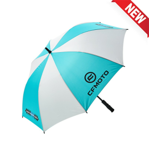 UMBRELĂ CFMOTO CU MÂNER LUNG ALB/ALBASTRU, 2, nordicamoto.ro