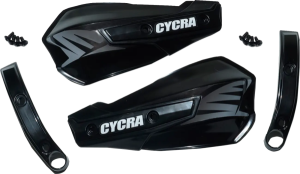 Replacement Vortex Handshields W- Abrasion Guards Black , nordicamoto.ro