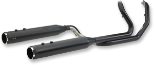 El Dorado Dual Exhaust System Black, 2, nordicamoto.ro