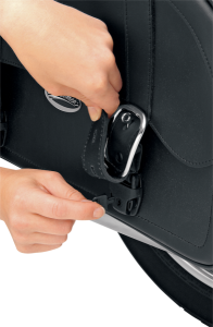 Highwayman Tattoo Saddlebags Black, Silver Jumbo, 3, nordicamoto.ro