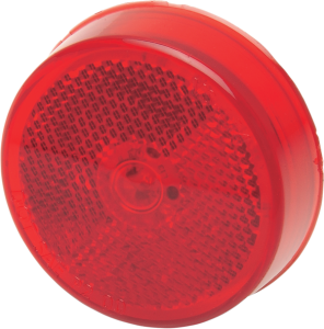 Round Led Trailer Light Red