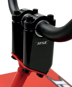 Angled Handlebar Risers Black, 2, nordicamoto.ro