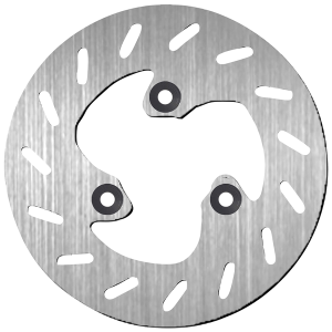 Brake Rotor Round Silver