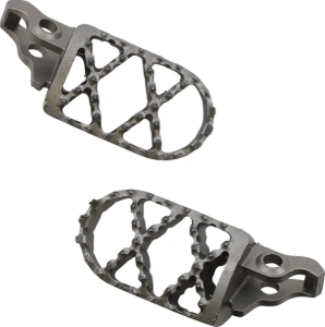 MOOSE RACING Pro Footpegs Silver 