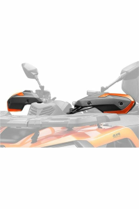 KIT PROTECȚIE MÂINI ATV CFMOTO HANDGUARD FORCE – PORTOCALIU, nordicamoto.ro