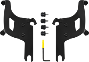 Bullet Fairing Trigger-lock Hardware Kit Black, 1, nordicamoto.ro