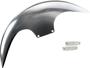 Cafe Front Fender For 21(r) Wheel Silver, 3, nordicamoto.ro
