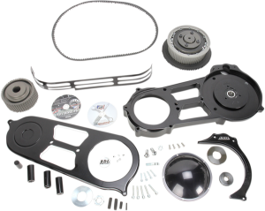 2(r) Belt Drive Kit With Top Belt Guard Black