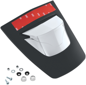 Rear Mudflap Extension Accent Black, Chrome, 2, nordicamoto.ro