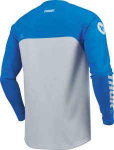 Youth Ridemode Menace Jersey White, Blue L, 7, nordicamoto.ro