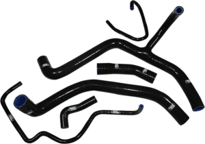 Set de furtunuri pentru radiator, negru, 1, nordicamoto.ro