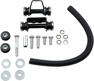 Custom Mounting Kit For Flatside Tanks Black, Clear, 1, nordicamoto.ro