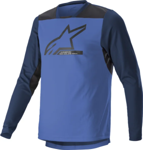 Tricou MTB Alpinestars Drop 6 Mid-Blue/Black