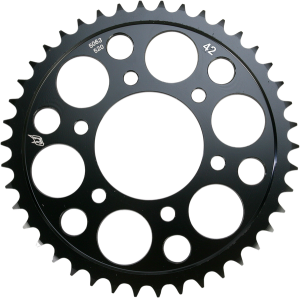 Lightweight Steel Sprocket Black, Zinc