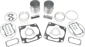 Piston Kit With Gaskets For Snowmobile