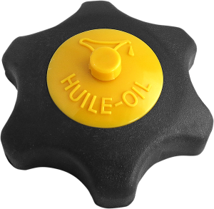 Oil Cap Black, Yellow, 1, nordicamoto.ro