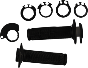 709 Lock-on Grip Black, 2, nordicamoto.ro