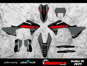 Kit stickere NordicaMoto GasGas EC 24-25