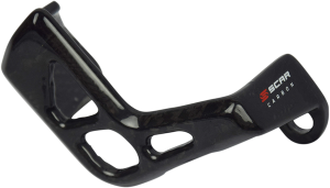 Carbon Rear Caliper Guard Black