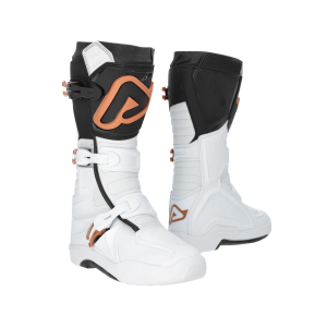 Cizme Enduro/MX Acerbis X-Team 2.0 Alb/Maro, nordicamoto.ro