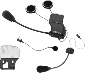 Headset-intercom Mount-clamp Kit Black 