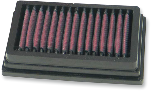 High-flow Air Filter Black, Red