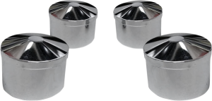 Head Bolt Covers Silver, 1, nordicamoto.ro
