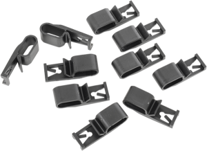 Wiring Clip Black, 1, nordicamoto.ro