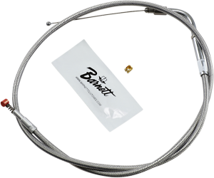 Stainless Steel Throttle/idle Cable Silver Standard, 1, nordicamoto.ro