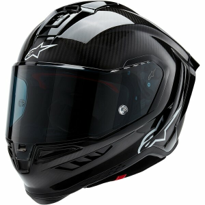 Casca integrala sport ALPINESTARS SUPERTECH R10 CARBON SOLID Negru