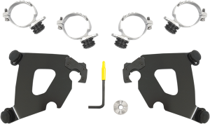 Cafe Fairing Trigger-lock Hardware Kit Black, 1, nordicamoto.ro