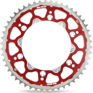 Fusion Dual Rear Sprocket Red