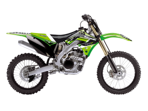 Graphics Kit With Seat Cover Black, Green, 1, nordicamoto.ro