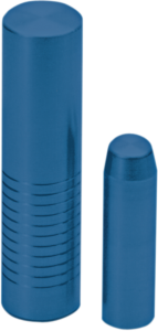 Driver Handle Blue, Anodized