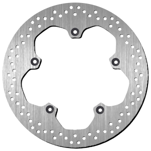 Brake Rotor Round Silver