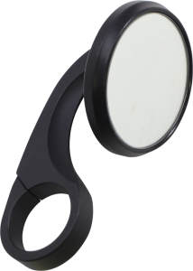 Clamp-on Shooter Mirror Black