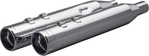 4-1/2(r) Hp-plus® Slip-on Mufflers Chrome